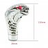 Car LED Cobra Head Manual   Automatic Gear Stick Shift Knob Shifter Lever Novelty Tool Universal Use LED red