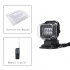 Car LED Search Light produces 50W  3200 Lumens  10x 5W Cree XTE LEDs  IP65 rating and has a 360 Degree Rotation