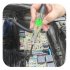 Car Led Circuit Tester Sound Light Alarm Measuring Pen Double Led Indication Light Fault Maintenance Detector 6 24v black