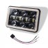 Car Led Headlights 4X6 300W 5 inch Sealed Beam Headlamp Square Led Headlight Replacement for Jeep Wrangler C0019