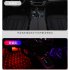 Car Led Lights Decoration 7 Different Color Lights With 1 8m Long Cable Plug Play Design Colorful Crystal Lampshade ceiling lamp  Colorful voice control