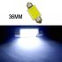 Car  Led  Reading  Light Double pointed Cob Roof Light License Plate Light Carriage Light 31mm 36mm 39mm 41mm White light 36mm