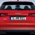 Car License Plate Frame Backup Camera HD Infrared Night Vision Rear View Camcorder License Plate Holder Black EU Plug
