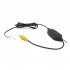 Car License Plate Frame Backup Camera HD Infrared Night Vision Rear View Camcorder License Plate Holder Black EU Plug