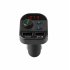 Car MP3 Player FM Transmitter Bluetooth Hands free Phone Card Fast Charge Dual USB Photo Color