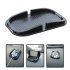 Car Mobile Phone Holder Non Slip Dashboard Mat Anti Skid Grip Mount   Black