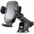Car Mobile Phone Holder Rotatable Sturdy Cell Phone Mount Stand Base Dashboard Suction Cup Holder Phone Base Universal Hands Free Car Smart Phones Mount black I