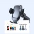 Car Mobile Phone Holder Rotatable Sturdy Cell Phone Mount Stand Base Dashboard Suction Cup Holder Phone Base Universal Hands Free Car Smart Phones Mount black I