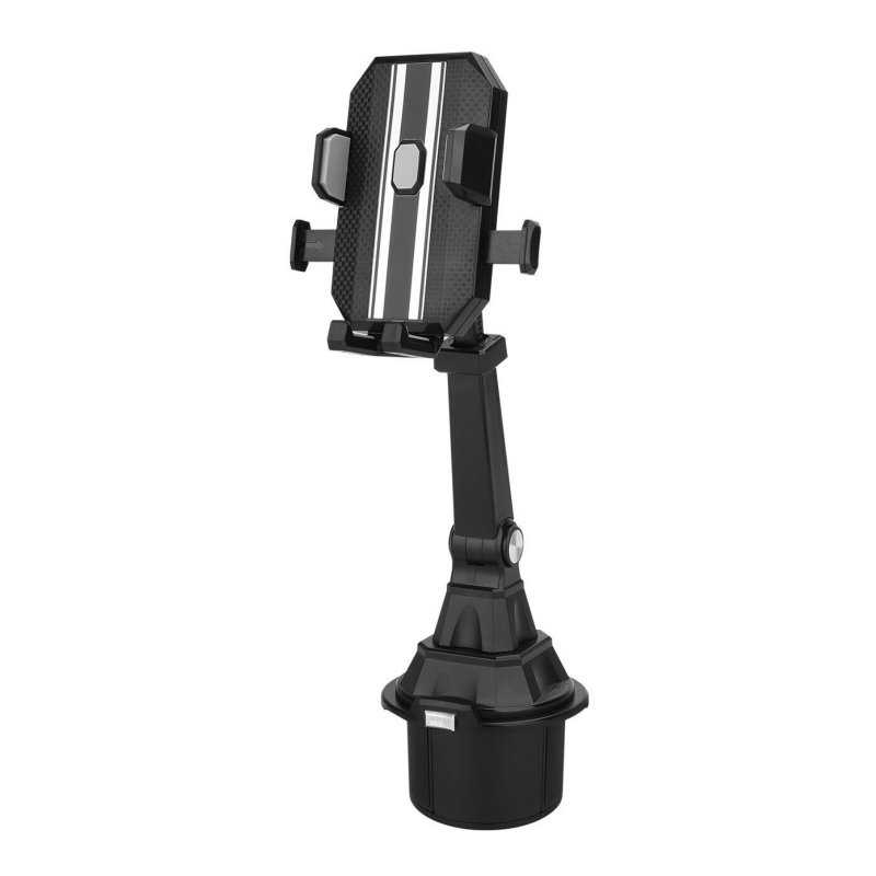 Wholesale Car Mobile Phone Holder Adjustable Mount Water Cup Holder  Navigation Bracket Center Console Rear Seat Universal black From China