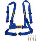 Car Modification 2 Inch 4 point Kart Racing Seat Belt Quick Release Seat Belt Safety Belt Blue