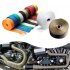 Car Modification Insulation Belt Motorcycle Exhaust Pipe Insulation Cotton Heat Resisting Cloth Titanium