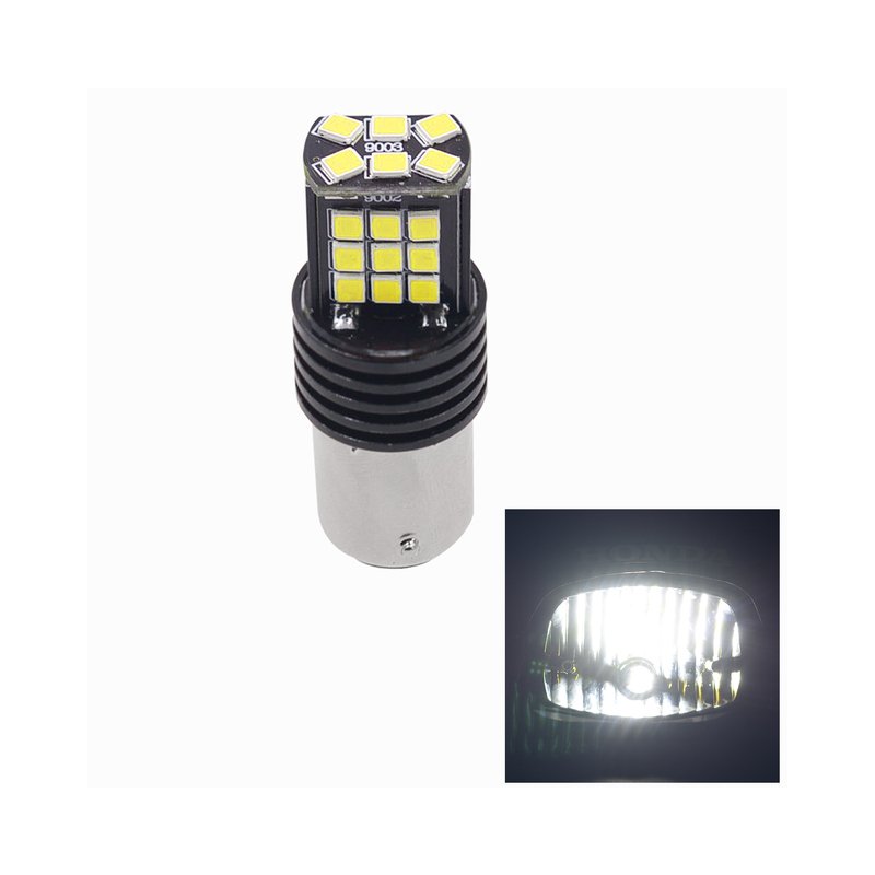 Car Modification Led Brake Taillights Motorcycle General Constant Light + Flashing CS-850A2 (white light)