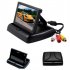 Car Monitor 4 3 inch Tft LCD Screen Folding Night Vision for Rear View Reverse Backup Camera Black