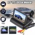 Car Monitor 4 3 inch Tft LCD Screen Folding Night Vision for Rear View Reverse Backup Camera Black