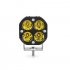 Car Motorcycle 3 Inch 40w Led Waterproof Working Light Spotlight Off road Atv Driving Light Headlight Spot Light For Trucks Cars Yellow light