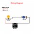 Car Motorcycle Battery Terminal Link Switch Quick Cut off Disconnect Protector Battery leak proof Car Battery Power off Switch blue