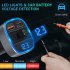 Car Mp3 Bluetooth Player Car Charger Bluetooth Receiver Bluetooth Transmitter black