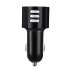 Car Mp3 Bluetooth Player Hands free Car Fm Transmitter Music Player Car  Charger X18 black