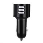 Car Mp3 Bluetooth Player Hands-free Car <span style='color:#F7840C'>Fm</span> Transmitter Music Player Car Charger X18 black