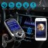 Car Mp3 Music Player Bluetooth 5 0 Receiver Fm Transmitter Dual Usb Qc3 0 Charger U Disk Tf Card Reader Black