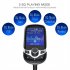 Car Mp3 Music Player Bluetooth 5 0 Receiver Fm Transmitter Dual Usb Qc3 0 Charger U Disk Tf Card Reader Black
