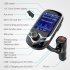 Car Mp3 Music Player Bluetooth 5 0 Receiver Fm Transmitter Dual Usb Qc3 0 Charger U Disk Tf Card Reader Black