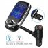 Car Mp3 Music Player Bluetooth 5 0 Receiver Fm Transmitter Dual Usb Qc3 0 Charger U Disk Tf Card Reader Black