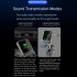 Car Mp3 Player Bluetooth Fm Transmitter Handsfree Call Hd Screen Display Qc3 0 Fast Charging Adapter Black