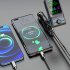 Car Mp3 Player Bluetooth Fm Transmitter Handsfree Call Hd Screen Display Qc3 0 Fast Charging Adapter Black