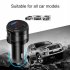Car Mp3 Player Bluetooth compatible Hands free Fm Transmitter Music Player Radio Usb Charger Power Adapter black
