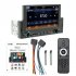 Car Mp5 Player 6 2 Inches Mp4 Radio Bluetooth Usb Interface for Android auto iOS Carplay Black