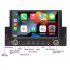 Car Mp5 Player 6 2 Inches Mp4 Radio Bluetooth Usb Interface for Android auto iOS Carplay Black