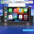 Car Mp5 Player 6 2 Inches Mp4 Radio Bluetooth Usb Interface for Android auto iOS Carplay Black