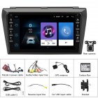 Car Multimedia Player 8 inch Central Control Large Screen Android 9 1 Navigator Reversing Camera Compatible For Mazda 3 2004 2012 Standard  12 light camera 8 In
