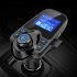 Car Multimedia Player Color Screen Car Mp3 Player Fm Transmitter U Disk   Tf Music Bluetooth Car Kit Car Charger  blue