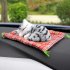 Car Ornaments Cute Simulation Sleeping Cats Decoration Automobiles Lovely Plush Kittens Doll Toy Sleeping cat F