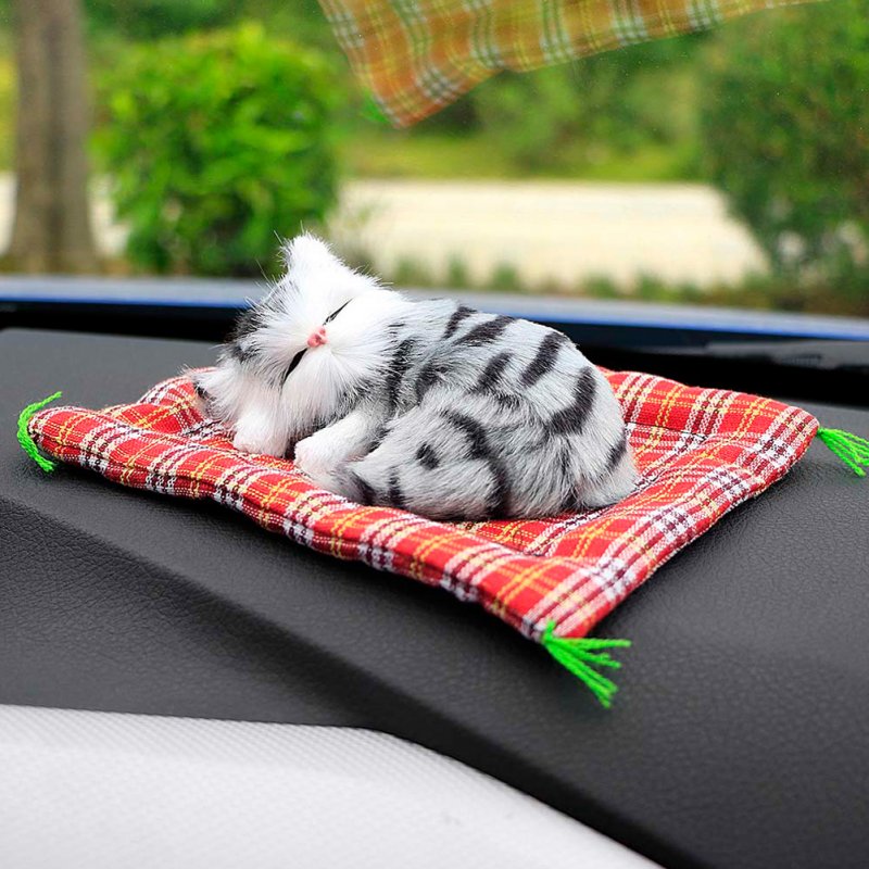 Car Ornaments Sleeping Cats Decoration