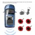 Car Parking Sensor System 16 5mm Probe Reversing Backup Radar Sound Buzzer Alarm Pz330xk 16 5 Round black