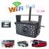 Car Parking camera Wireless Hd night vision wireless camera Phone Backup Camera Reversing Wifi Camera PZ437 wifi black