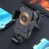 Car Phone Holder 15w Fast Charge Wireless Charger Smart Sensor Mobile Phone Gps Navigation Support Bracket Gold Black