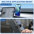 Car Phone Holder 360 degree Rotation Magnetic Hanging Stand Bracket for 4 7inch Smartphones Dark Grey