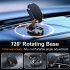 Car Phone Holder 720 Degree Rotation Magnetic Foldable Air Vent Mount Gps Support Compatible For Iphone 14 black