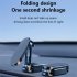 Car Phone Holder 720 Degree Rotation Magnetic Foldable Air Vent Mount Gps Support Compatible For Iphone 14 black