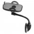 Car Phone Holder Flexible Dashboard Windshield Phone Navigation Bracket Mount Phone Locking Accessories A978 black   X51 short
