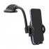 Car Phone Holder Flexible Dashboard Windshield Phone Navigation Bracket Mount Phone Locking Accessories A978 black   X51 short
