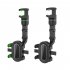 Car Phone Holder Rearview Mirror Hanging Clip Stand 960 Degree Rotatable Bracket Compatible For Iphone grey