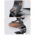Car Phone Holder Stand 1200 degree Rotation Dashboard Mount Gps Navigation Frame Bracket Clip on Cradle black