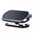 Car  Phone  Holder Strong Magnetic 360 Degree Rotating Air Outlet Car Navigation Aluminum Alloy Bracket Silver
