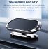 Car  Phone  Holder Strong Magnetic 360 Degree Rotating Air Outlet Car Navigation Aluminum Alloy Bracket Silver