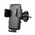 Car Phone Holder Vent Mount 360   Rotate Hands Free Cell Phone Holder Air Vent Automobile Cradle For All Smartphone black